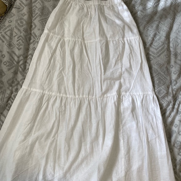 Subtitled maxi skirt - Picture 2 of 3